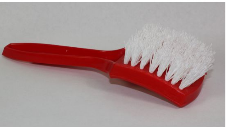 RED NYLON WHITEWALL BRUSH