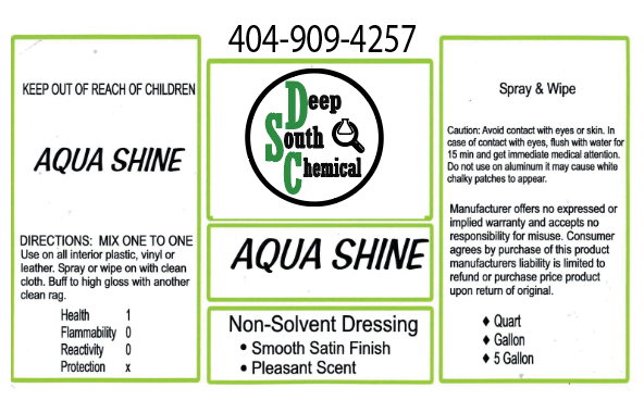 Aqua Shine Interior Dressing - Spray and Wipe