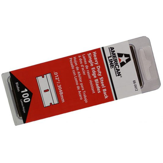 SINGLE EDGE RAZOR BLADES #12 (100/BX)