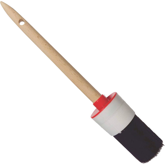 Round Red black Detail brush