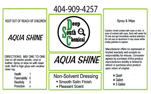 Aqua Shine Interior Dressing  - Spray and Wipe