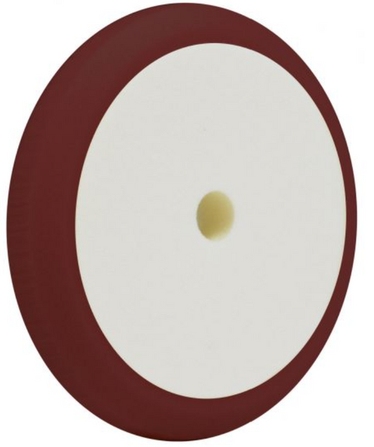 HD BURGUNDY 7" MEDIUM CUT FOAM PAD