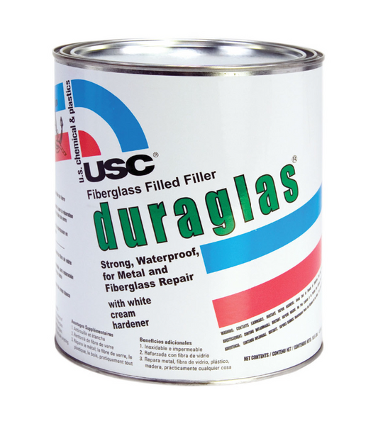 U. S. Chemical & Plastics 24030.G01 Duraglas Fiberglass Filled Filler, 1 Gallon