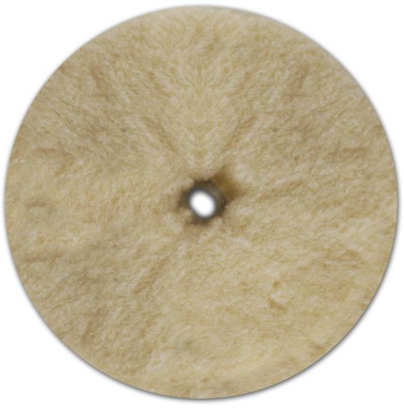 PREWASHED LAMBSWOOL BUFFING PAD - 7.5 IN