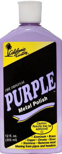 California Custom Purple Metal Polish