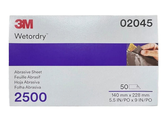 Wet/Dry Sandpaper  3M  2500 Grit